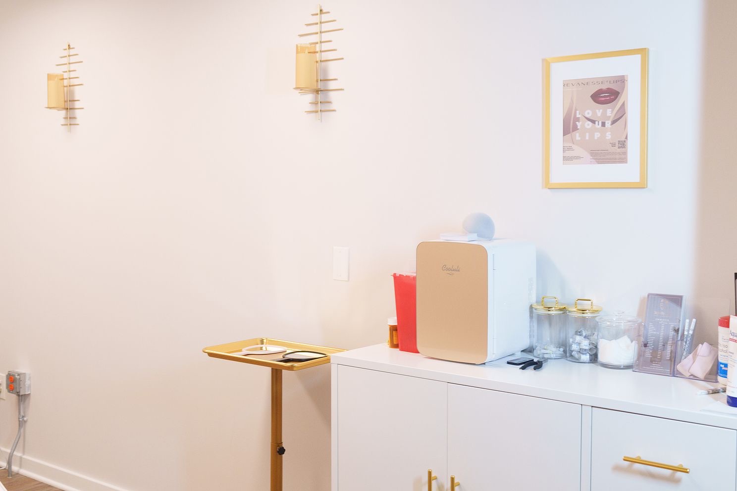 Retail corner at Glow By Laser